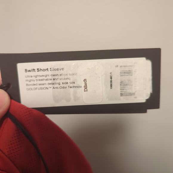 NWT Rhone swift short sleeve Sz small - Picture 5 of 6